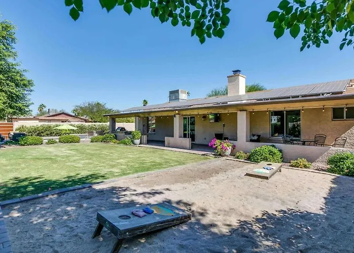 Spacious Backyard W Free Heated Pool, Tv And Bbq Dom wakacyjny Scottsdale